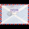 Norwegen 1952, Nachsende Luftpost Brief v. Horten n. Manila, Philippinen. 