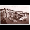Marokko, Aoroir, Fischer am Strand, 1939 n. Norwegen gebr. sw-AK