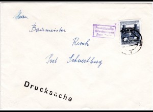Österreich 1961, 50 Gr. auf Brief m. R1 Posthilfstelle ALLERHEILIGEN Post PERG