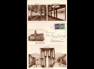 Schweden 1932, 5+10 öre auf Hotel Bilder Brief v. Stockholm 