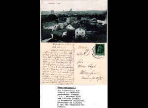 Bayern 1913, Reservestempel MÜHLDORF R auf sw-AK m. 5 Pf. 