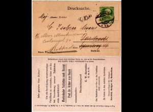 Österreich 1915, gebr. 5 H. Drucksache Privatganzsache Marienbader Tabletten 