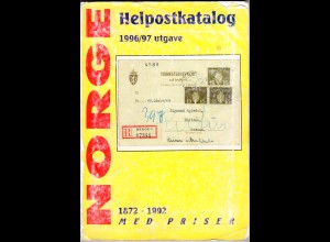 Norwegen Ganzsachen Spezialkatalog 1996/97 m. detailierten Preisen u. Infos!