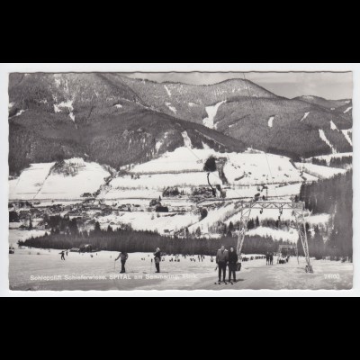 Österreich, Spital Semmering, Steiermark Winter-AK. #2067