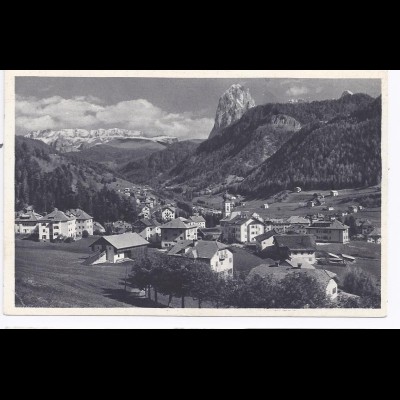 Italien, Ortisei St. Ulrich, Südtirol, sw Foto AK. #144