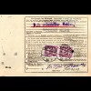 DR 1925, MeF 3x100 Pf. v- u. rs. auf Paketkarte v. Berlin n. Norwegen.