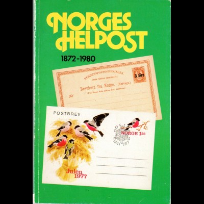 Norges Helpost 1872-1980, Norwegen Ganzsachen Spezialkatalog, 87 S.