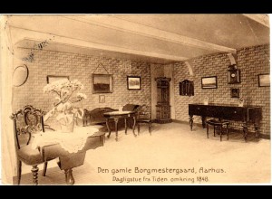 Dänemark 1909, Sonder Stempel Aarhus Landsudstill. auf Ausstellungs AK m. 5 öre