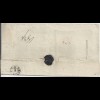 Sachsen 1827, Franco Brief v. Leipzig n. Riga, Lettland, Russland. #486