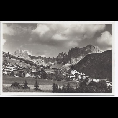 Italien, Tires, Südtirol, Dolomiti, sw Foto AK. #501