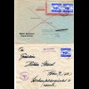 FP WK II 1939/44, 10 Briefe u. Karten, u.a. Finnland u. Luftpost