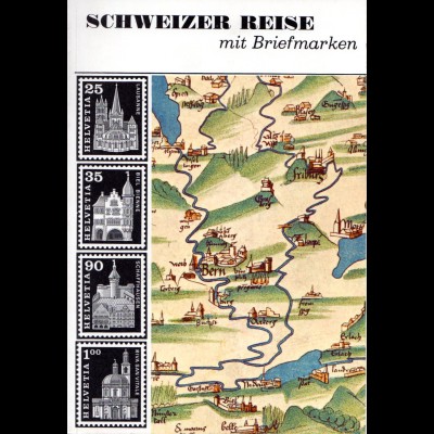 Zürcher/Messerli, Schweizer Reise mit Briefmarken, 72 S.
