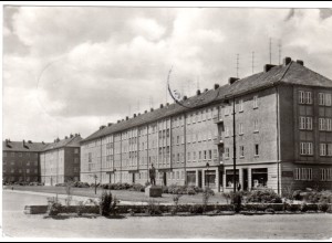 Sangerhausen, Westsiedlung, 1959 per Luftpost n. Finnland gebr. sw-AK
