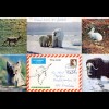 Grönland 1976, 1 Kr. auf Luftpost Bilder Brief m. Eisbär v. Godhab n. Dänemark