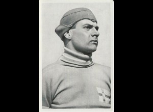 Olympiade 1936, Eisschnellauf, Birger Vasenius Finnland. #2943