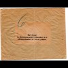 NL 1921, MeF 2x17 1/2 Ct. auf Reko Zensur Bank Brief v. s´Gravenhage n. Berlin