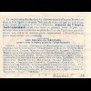 Marokko 1956, gebr. Antwortschein coupon réponse IAS m. Abb. Bienenkorb