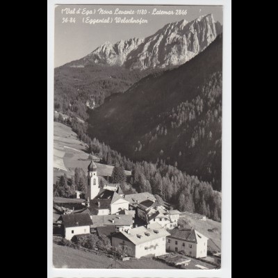 Südtirol, Welschnofen, Nova Levante, Eggental, gebr. sw- AK . #2411