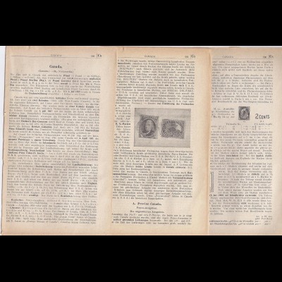 Canada, Kohl Handbuch lose Seiten 581-612 (9. Lieferung) komplett. #1865
