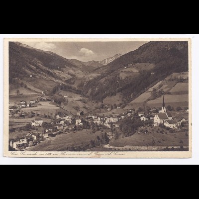 Italien, San Leonardo in Passiria Passeiertal, Südtirol Alto Adige sw-AK. #711