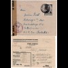 Polen 1946-47, 9 Zensur Briefe v. Wroclaw ins Zivilarbeitslager Kitzingen