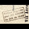 Brasilien 1937, 6 Marken auf Brief m. Stpl. Luftpostzuschlag kpl. bezahlt...