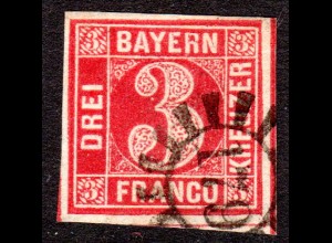 Bayern 9, breitrandige 3 Kr. m. MR 179 HARBATZHOFEN