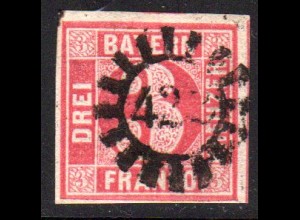 Bayern, MR 422 REICHERTSHOFEN auf breitrandiger 3 Kr.