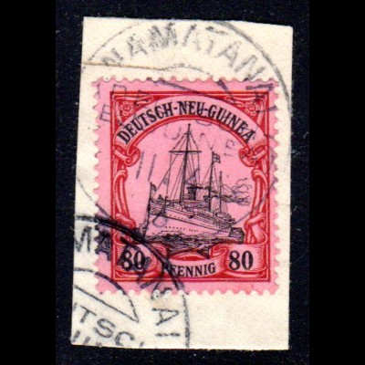 DNG 15, 80 Pf. auf Briefstück m. Stpl. NAMATANAI