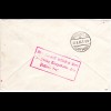 Schweden 1926, Paar 15 öre auf Luftpost Brief Malmö-Berlin m. rs. Ank.Stpl.
