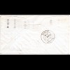 USA 1949, 25 C. auf Erstflug Brief New York - Basra Iraq