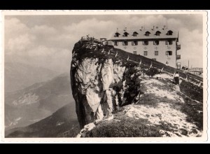 Österreich, Schafbergspitze m. Hotel, 1938 gebr. sw-AK