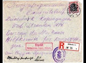 Österreich 1872, Böhmen-L1 GRULICH klar auf Postschein Aufgabs-Recepisse