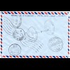 Kuwait 1975, 70+75 F. National Day auf Luftpost Einschreiben Express Brief 