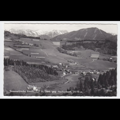 Österreich, Steiermark, Etmißl, gebr. Foto AK. #2271