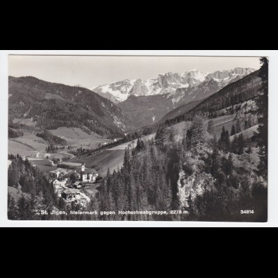 Österreich, Steiermark, St. Jlgen, gebr. Foto AK. #2274