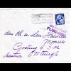 NL 1935, L2 Ohne Zuschlag mit FLUG befördert auf Brief v Amsterdam n. Österreich