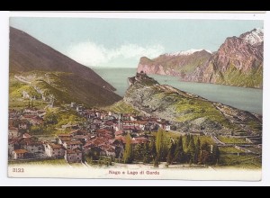 Italien, Nago Torbole, Naag Turbel, Lago di Garda, Südtirol Farb AK. #860