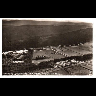 Winterberg, Erholungsheim Luftaufnahme, 1941 gebr. sw-AK.