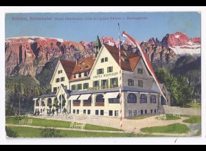 Italien, Hotel Restaurant Oberbozen, Südtirol Alto Adige Farb-AK. #733