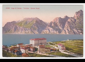 Italien, Trentino, Grand Hotel Torbole Lago di Garda, ungebr. Farb-AK. #1849