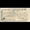 Bayern 1880, Brief v. München n. Parsdorf, innen Postanweisung Aufgabe Schein