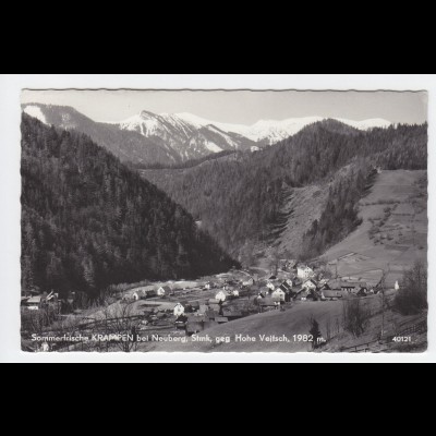 Österreich, Steiermark, Krampen bei Neuberg, gebr. Foto AK. #2272