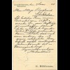 Schweiz 1898, 10 C. Ganzsache m. rs. Zudruck v. Gr. Höchstetten n. Schweden