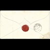 Gibraltar 1865, 6d GB auf schönem Vorläufer Brief m. Stpl. A26 u. klarem kl. K1